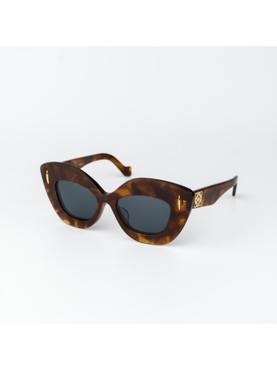 Loewe Women Sunglasses Havana Blue Cat Eye LW40127F ANAGRAM 53V NEW AUTHENTIC main image 10